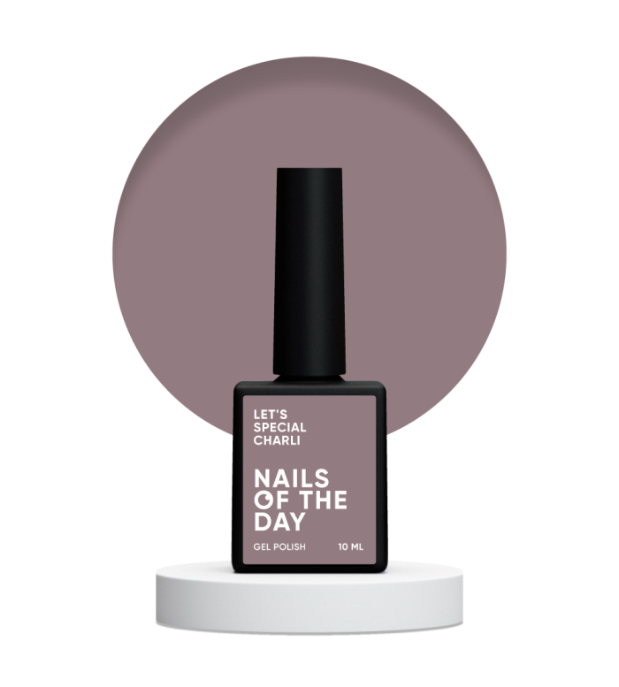 Гель-лак NAILSOFTHEDAY Let’s special Charli  холодний шоколадний 10мл