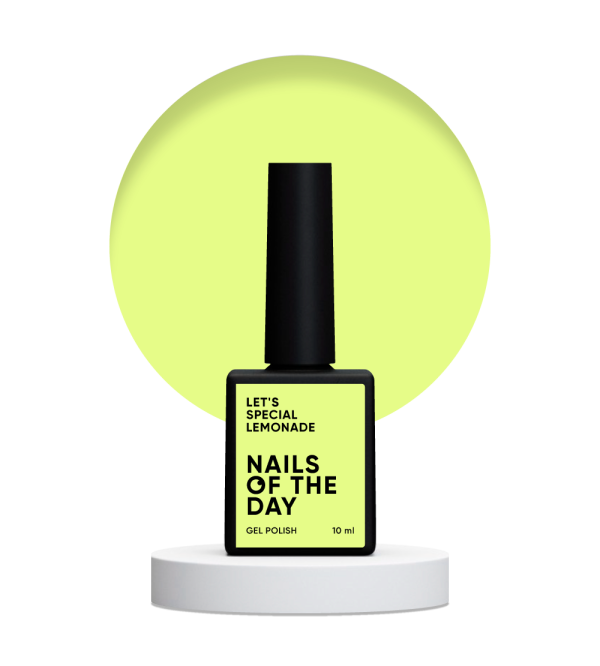 Гель-лак NailsOfTheDay  Let’s special Lemonade  лимонний пастельний 10мл