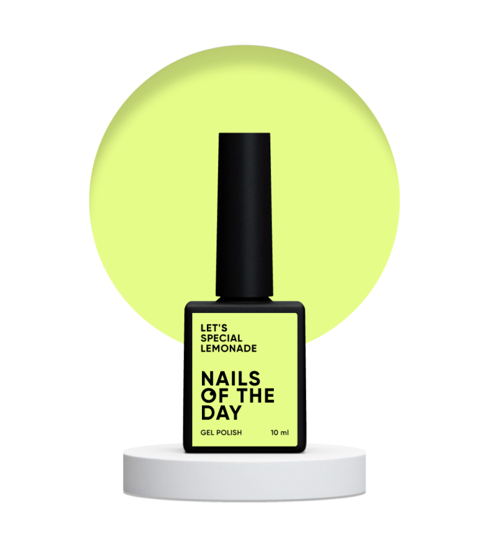 Гель-лак NailsOfTheDay  Let’s special Lemonade  лимонний пастельний 10мл
