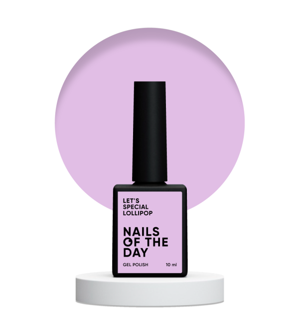 Гель-лак NailsOfTheDay  Let’s special Lollipop  ліловий пастельний 10мл