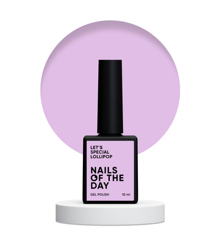 Гель-лак NailsOfTheDay  Let’s special Lollipop  ліловий пастельний 10мл