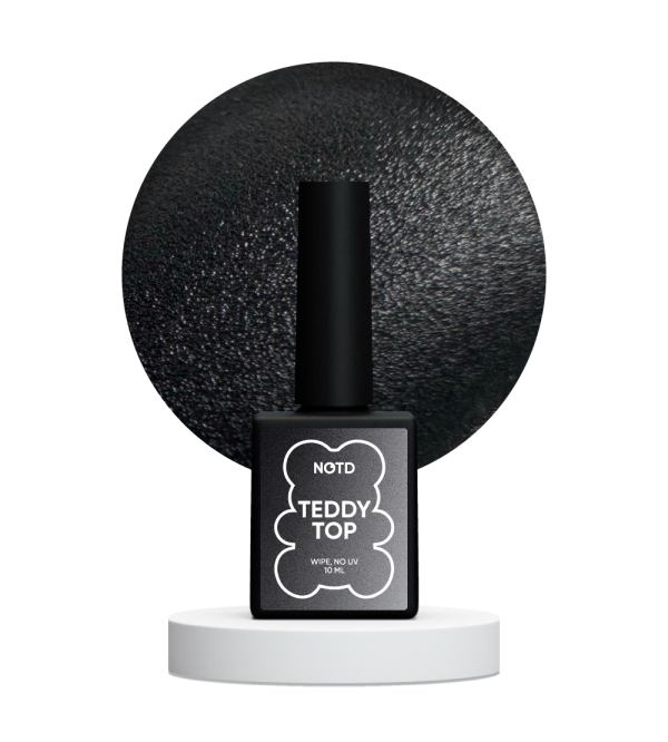 Матовий плюшевий топ NAILSOFTHEDAY Teddy top wipe 10мл