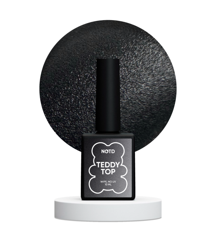 Матовий плюшевий топ NAILSOFTHEDAY Teddy top wipe 10мл