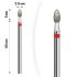 Алмазная насадка Mart М- 010  Олива Red 2,5*5