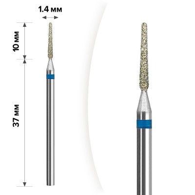 Алмазная насадка Mart Конус Blue М-10 1,4*10