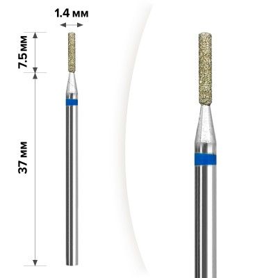 Алмазна насадка Mart М-15  Циліндр Blue 1,4*7,5