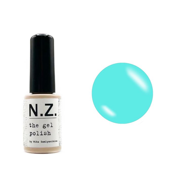 Гель-лак N.Z. (by Nika Zemlyanikina) №30 (бирюзовый), 6 мл