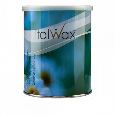 Теплый воск в банке ItalWax азулен 400 мл