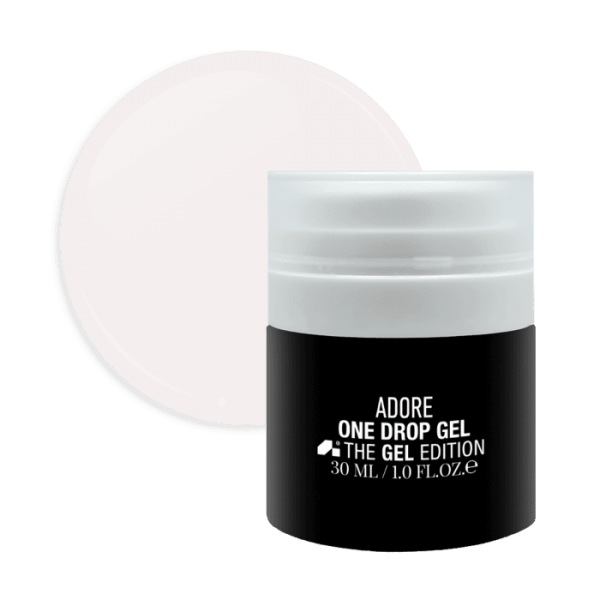 Гель для ногтей Adore One Drop Gel 06  Rose Water молочно-розовый, 30г