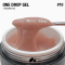 Гель для нігтів Adore One Drop Gel 10 Brown Sugar кавовий, 30г
