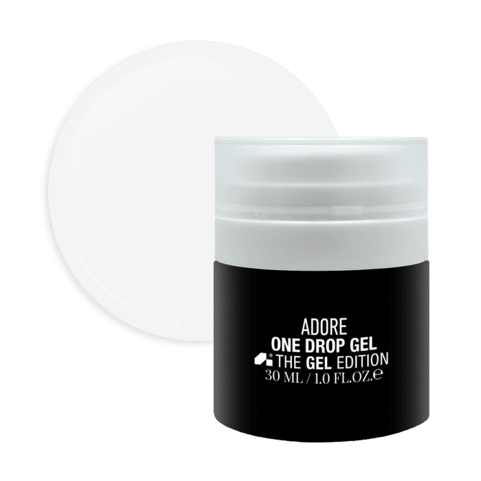 Гель для нігтів Adore One Drop Gel 11 Baby Powder біло-молочний, 30г