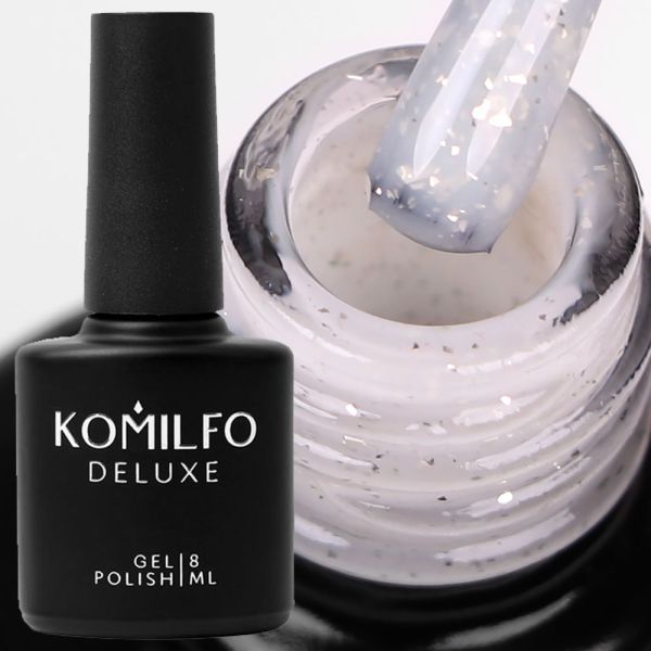 База камуфлююча Komilfo Potal Base P001 (білий з поталлю), 8 мл