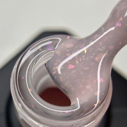 Камуфлююча база Rubber Base Nika Zemlyanikina Diamond Peach, 15мл