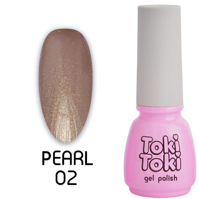 Гель-лак Toki Toki Pearl № 002, 5 мл