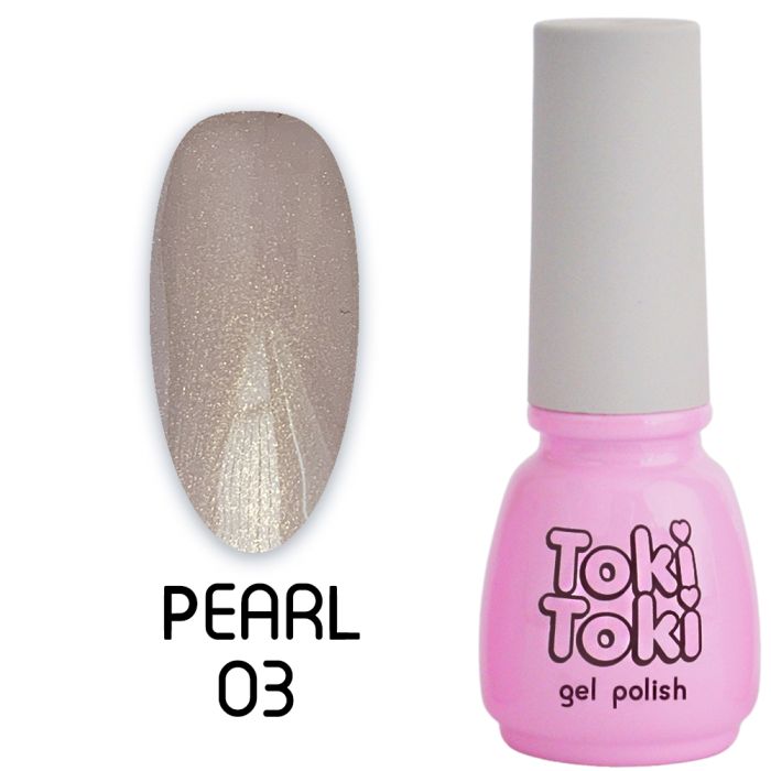 Гель-лак Toki Toki Pearl № 003, 5 мл