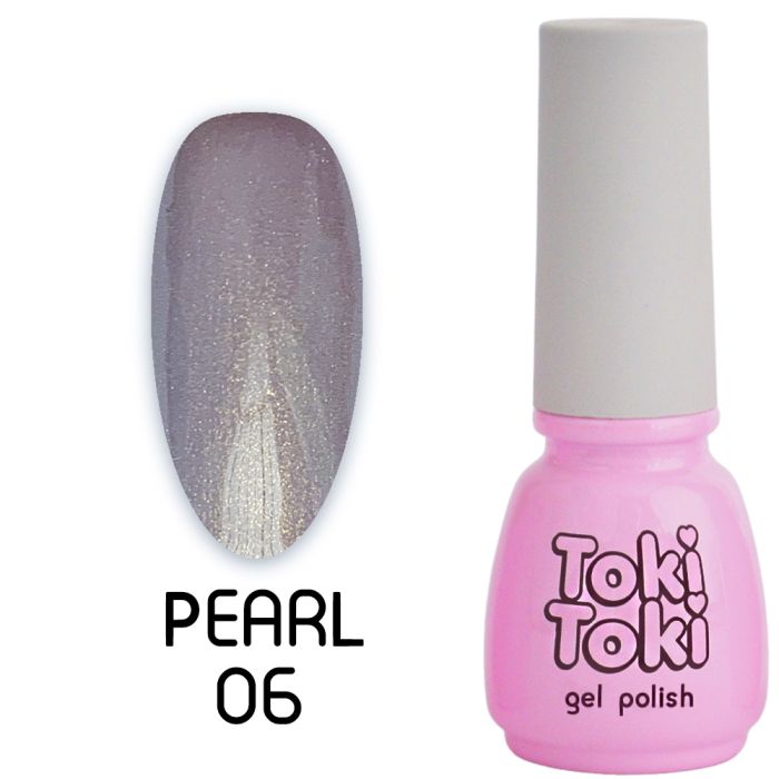 Гель-лак Toki Toki Pearl № 006, 5 мл
