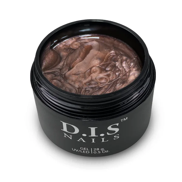Гель  D.I.S Nails Hard Pearl Copper 28г