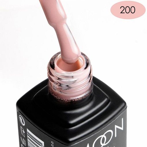 Гель-лак MOON FULL color Gel polish №200 (карамельный, эмаль), 8 мл