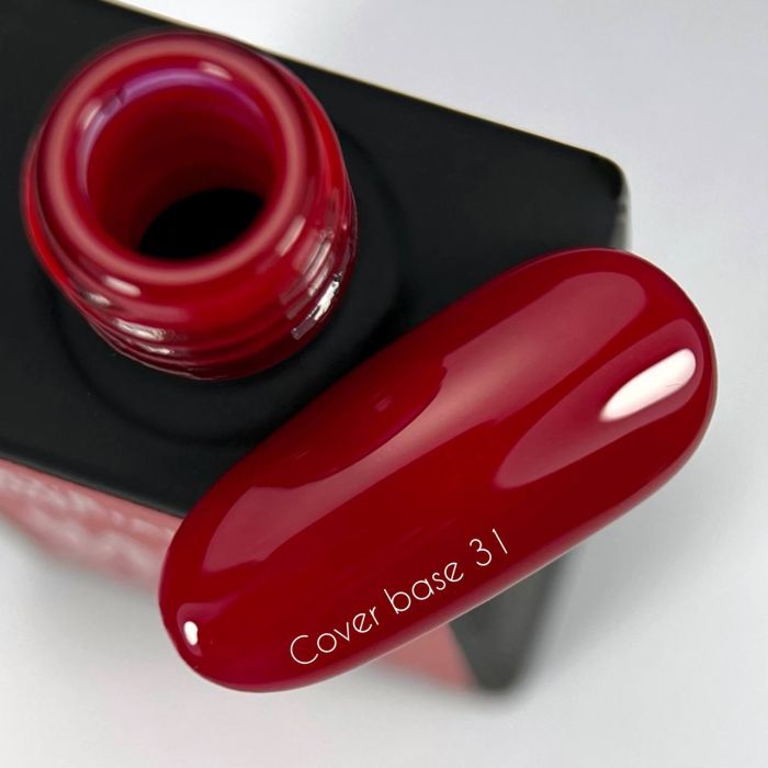 База Nailsoftheday Cover base 31 насичена червона 10мл
