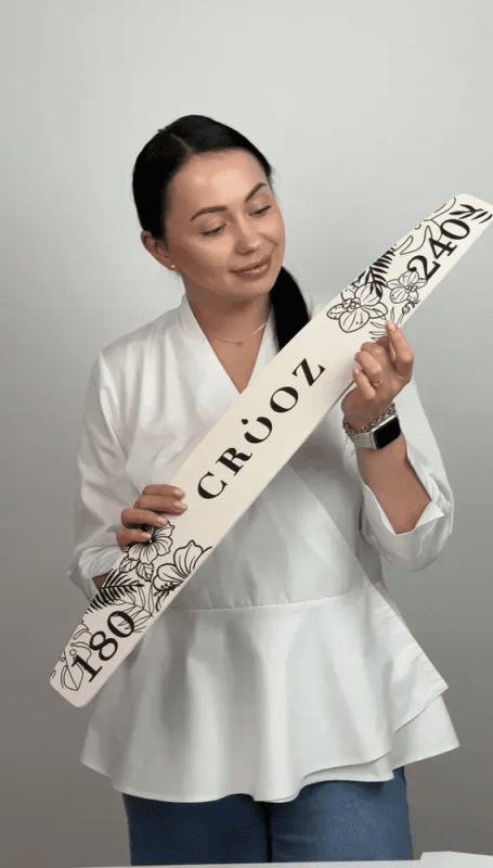 Пилка реклама Crooz 70×50 см