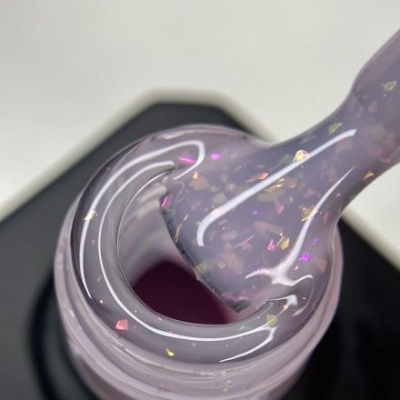 Камуфлююча база Rubber Base Nika Zemlyanikina Diamond Pink, 15мл