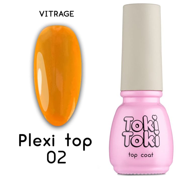 Топ Toki Toki Plexi 02 вітражний оранжевий 6мл
