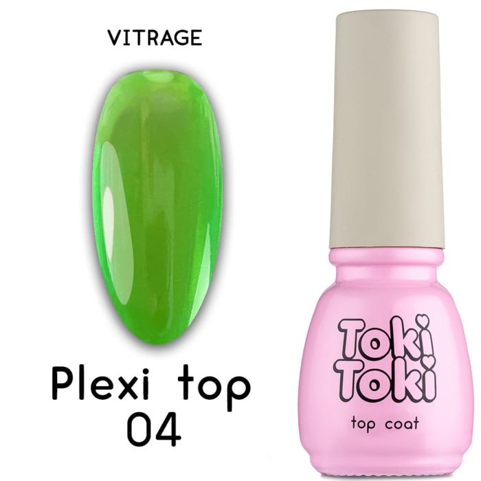 Топ Toki Toki Plexi 04 вітражний зелений 6мл
