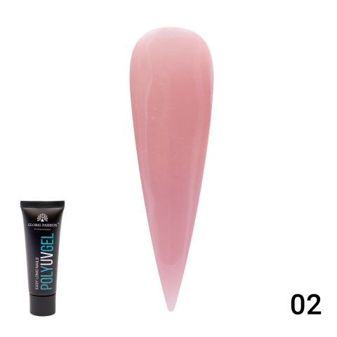 Поли UV гель Global Fashion 02 30г розовый