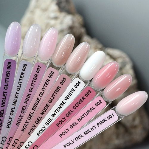 Рідкий полігель Komilfo PolyGel 007 Pink Glitter, 15 мл (з шиммером)