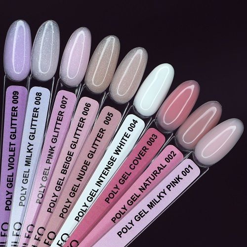 Жидкий полигель Komilfo PolyGel 006 Beige Glitter, 15 мл (с шиммером)
