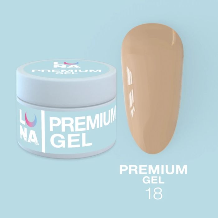 Гель для нарощування Luna Premium Gel 18