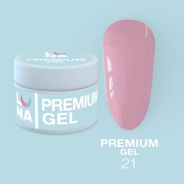 Гель для нарощування Luna Premium Gel 21