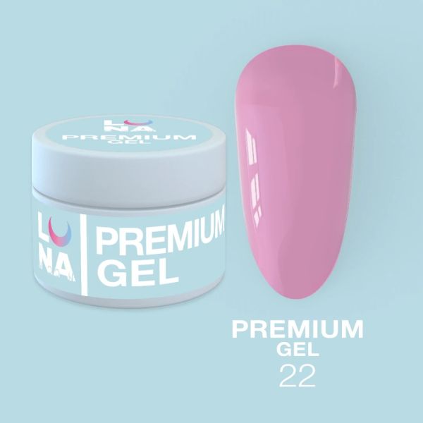 Гель для нарощування Luna Premium Gel 22