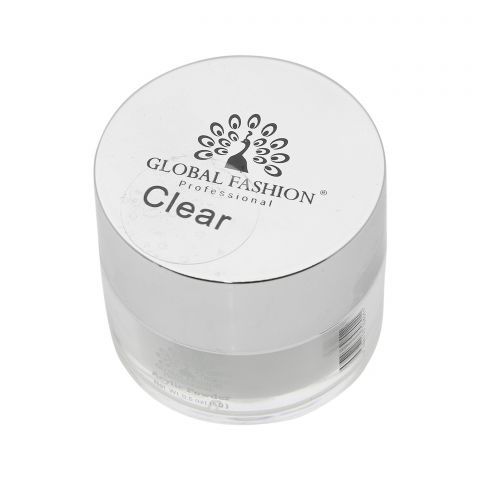 Пудра акриловая прозрачная Global 15 г Clear