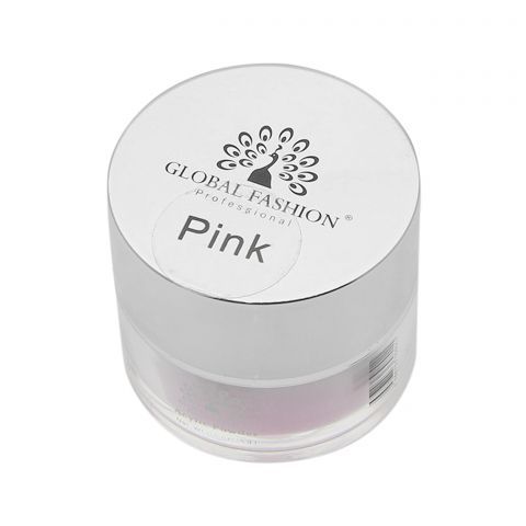 Пудра акрилова рожева Global 15 г Pink