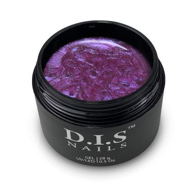 Гель камуфлюючий D.I.S Nails Hard Purple Shimmer 28г