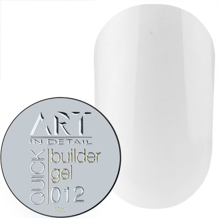 Гель для нарощування ART QUICK Builder Gel №012, 15мл French White