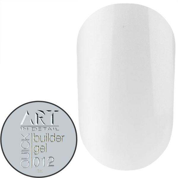 Гель для наращивания ART QUICK Builder Gel №012, 5мл French White