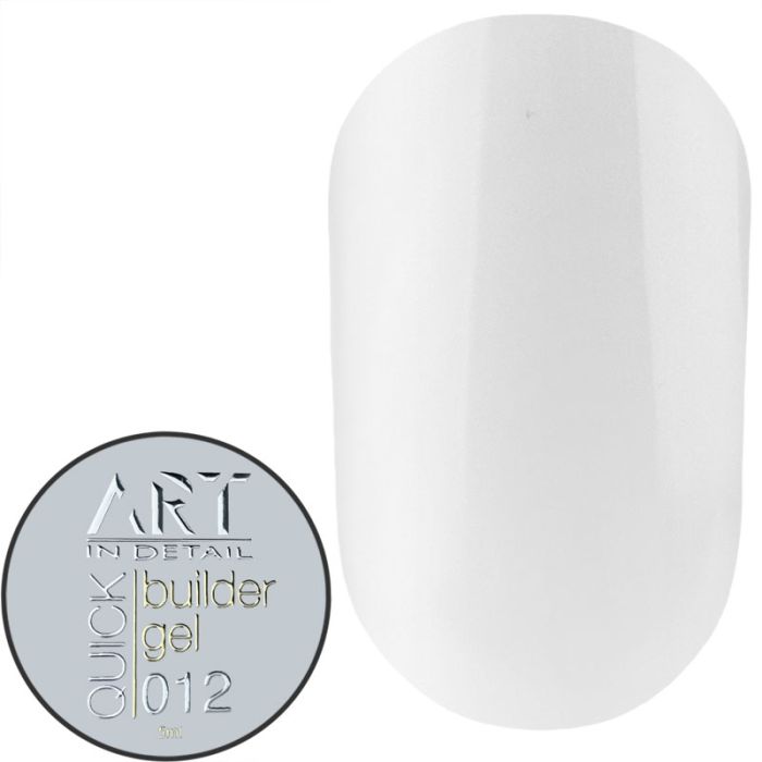 Гель для нарощування ART QUICK Builder Gel №012, 5мл French White