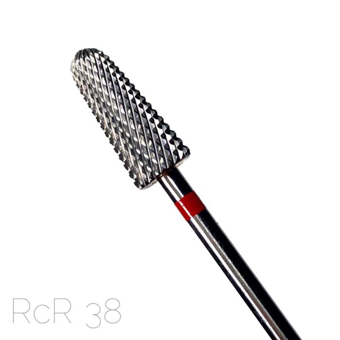 Фреза твердосплавна RCR 38 Конус закруглений червоний