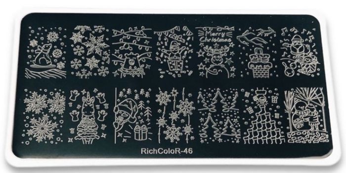 Пластина для стемпінга Rich Color 46