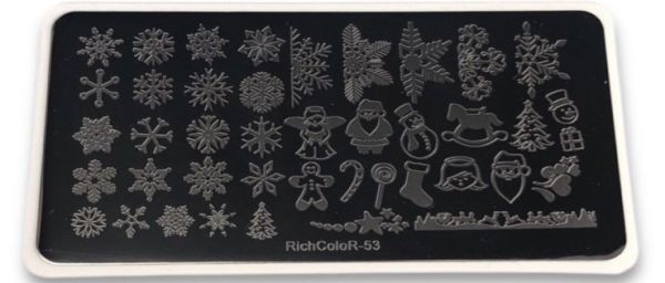 Пластина для стемпінга Rich Color 53