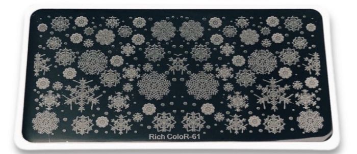 Пластина для стемпінга Rich Color 61
