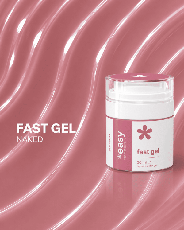 Рідкий моделюючий гель Easy Fast Gel Naked, 30 мл