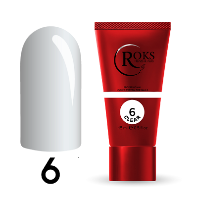 Акригель ROKS Acryl Gel 06 Clear 15мл