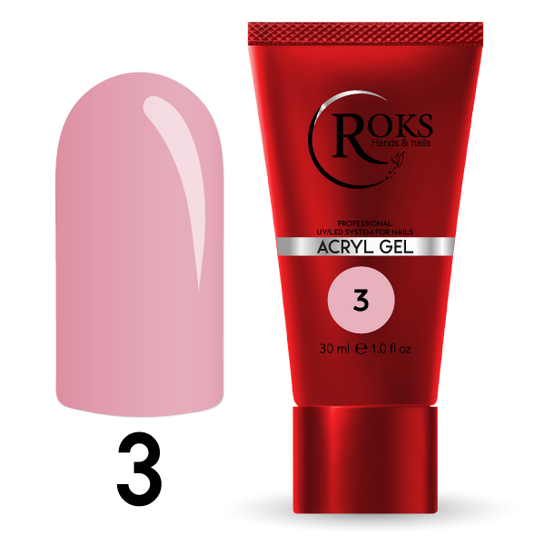 Акригель ROKS Acryl Gel 03 Nude 30мл