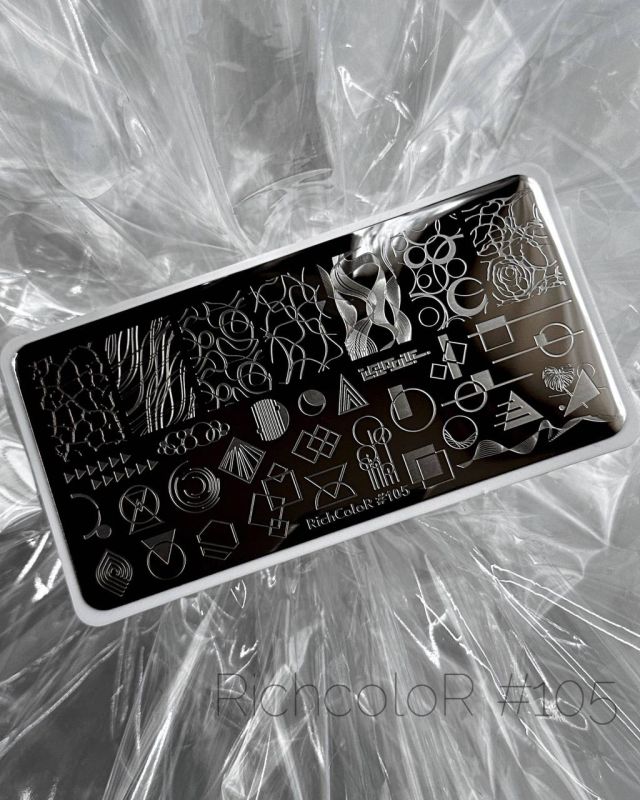 Пластина для стемпінга RichColor 105
