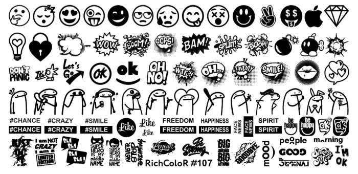 Пластина для стемпінга RichColor 107