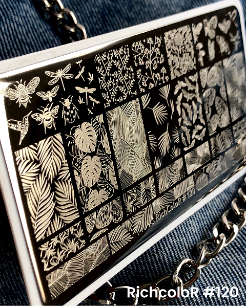 Пластина для стемпинга RichColor 120