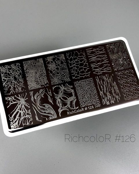 Пластина для стемпинга RichColor 126